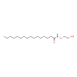 ChemSpider 2D Image | N-(2-Hydroxyethoxy)hexadecanamide | C18H37NO3