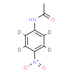 ChemSpider 2D Image | 4'-Nitroacetanilide-2',3',5',6'-d4 | C8H4D4N2O3