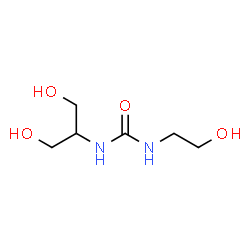 ChemSpider 2D Image | 1-(1,3-Dihydroxy-2-propanyl)-3-(2-hydroxyethyl)urea | C6H14N2O4