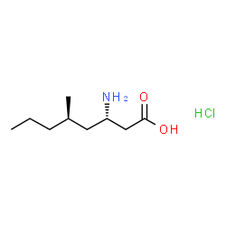 ChemSpider 2D Image | Imagabalin hydrochloride | C9H20ClNO2