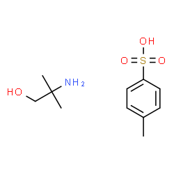 ChemSpider 2D Image | 2-Amino-2-methyl-1-propanol 4-methylbenzenesulfonate (1:1) | C11H19NO4S