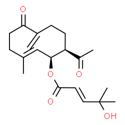 ChemSpider 2D Image | Eunicea sesquiterpenoid 7 | C20H28O5