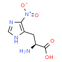 ChemSpider 2D Image | 5-Nitro-L-histidine | C6H8N4O4