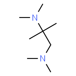 ChemSpider 2D Image | 1,2-BIS(DIMETHYLAMINO)-2-METHYLPROPANE | C8H20N2