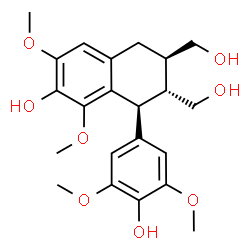 ChemSpider 2D Image | (+)-lyoniresinol | C22H28O8