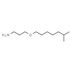 ChemSpider 2D Image | 3-[(6-Methylheptyl)oxy]-1-propanamine | C11H25NO