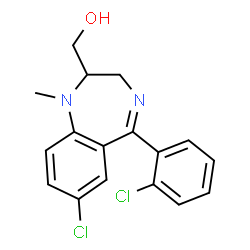 ChemSpider 2D Image | Tuclazepam | C17H16Cl2N2O