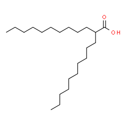 ChemSpider 2D Image | 2-Decyldodecanoic acid | C22H44O2