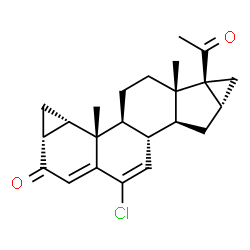 ChemSpider 2D Image | GESTACLONE | C23H27ClO2