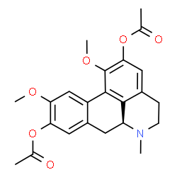 ChemSpider 2D Image | DIACETYL BOLDINE | C23H25NO6