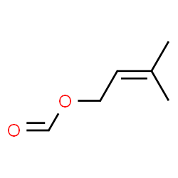 ChemSpider 2D Image | 3-methyl-2-butenyl formate | C6H10O2