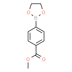 ChemSpider 2D Image | Methyl 4-(1,3,2-dioxaborolan-2-yl)benzoate | C10H11BO4