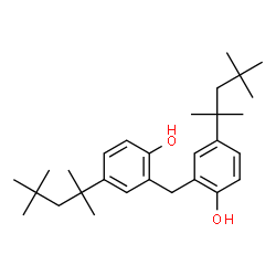 ChemSpider 2D Image | 2,2'-Methylenebis(4-(1,1,3,3-tetramethylbutyl)phenol) | C29H44O2