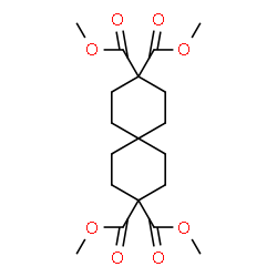 ChemSpider 2D Image | Tetramethyl spiro[5.5]undecane-3,3,9,9-tetracarboxylate | C19H28O8