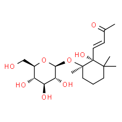 ChemSpider 2D Image | Rehmaionoside C | C19H32O8