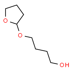 ChemSpider 2D Image | 4-(Tetrahydro-2-furanyloxy)-1-butanol | C8H16O3