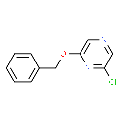ChemSpider 2D Image | 2-(Benzyloxy)-6-chloropyrazine | C11H9ClN2O