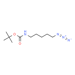 ChemSpider 2D Image | 2-Methyl-2-propanyl (5-azidopentyl)carbamate | C10H20N4O2