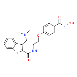 ChemSpider 2D Image | Abexinostat | C21H23N3O5