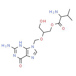 ChemSpider 2D Image | VALGANCICLOVIR, (R)- | C14H22N6O5
