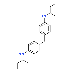 ChemSpider 2D Image | 4,4'-Methylenebis(N-sec-butylaniline) | C21H30N2