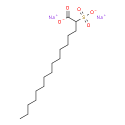 ChemSpider 2D Image | DISODIUM 2-SULFOPALMITATE | C16H30Na2O5S