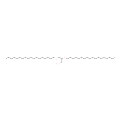 ChemSpider 2D Image | 1,2-O-DIOCTADECYL-RAC-GLYCEROL | C39H80O3