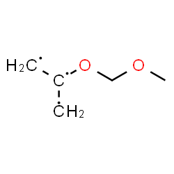 ChemSpider 2D Image | 2-(Methoxymethoxy)-1,2,3-propanetriyl | C5H9O2