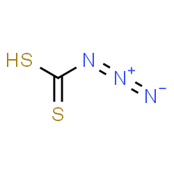 ChemSpider 2D Image | Carbonazidodithioic acid | CHN3S2