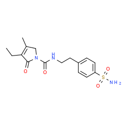 ChemSpider 2D Image | GLIMEPIRIDE SULFONAMIDE | C16H21N3O4S
