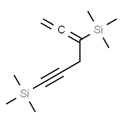 ChemSpider 2D Image | 1,2-Hexadien-5-yne-3,6-diylbis(trimethylsilane) | C12H22Si2