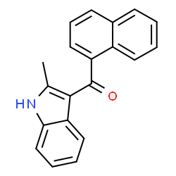 ChemSpider 2D Image | 1'-Naphthoyl-2-methylindole | C20H15NO