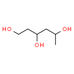 ChemSpider 2D Image | 1,3,5-Hexanetriol | C6H14O3