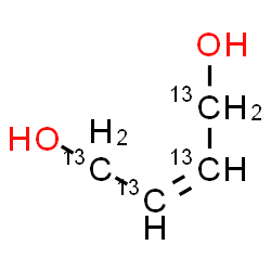 ChemSpider 2D Image | (2Z)-(~13~C_4_)-2-Butene-1,4-diol | 13C4H8O2