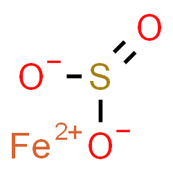 ChemSpider 2D Image | Iron(2+) sulfite | FeO3S