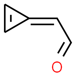 ChemSpider 2D Image | 2-Cyclopropen-1-ylideneacetaldehyde | C5H4O