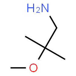 ChemSpider 2D Image | 2-Methoxy-2-methylpropylamine | C5H13NO