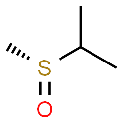 ChemSpider 2D Image | 2-[(R)-Methylsulfinyl]propane | C4H10OS