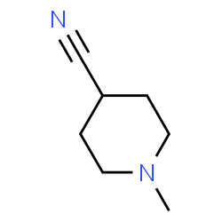 ChemSpider 2D Image | 1-Methyl-4-piperidinecarbonitrile | C7H12N2