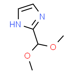 ChemSpider 2D Image | 2-(Dimethoxymethyl)-1H-imidazole | C6H10N2O2