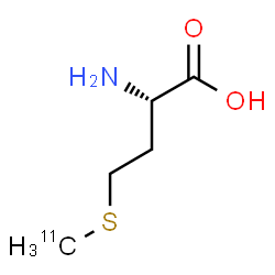 ChemSpider 2D Image | L-(~11~C)Methionine | C411CH11NO2S