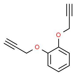 ChemSpider 2D Image | 1,2-Bis(2-propyn-1-yloxy)benzene | C12H10O2