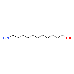 ChemSpider 2D Image | 11-Amino-1-undecanol | C11H25NO