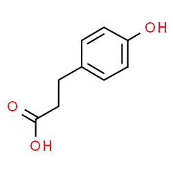 ChemSpider 2D Image | Desaminotyrosine | C9H10O3