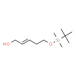 ChemSpider 2D Image | (2E)-5-{[tert-Butyl(dimethyl)silyl]oxy}pent-2-en-1-ol | C11H24O2Si