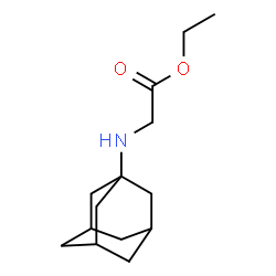 ChemSpider 2D Image | Ethyl N-adamantan-1-ylglycinate | C14H23NO2
