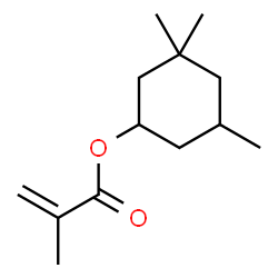ChemSpider 2D Image | 3,3,5-Trimethylcyclohexyl methacrylate | C13H22O2