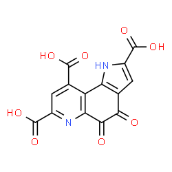 ChemSpider 2D Image | Pyrroloquinoline quinone | C14H6N2O8