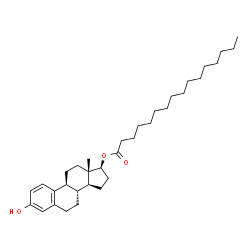 ChemSpider 2D Image | ESTRADIOL MONOPALMITATE | C34H54O3