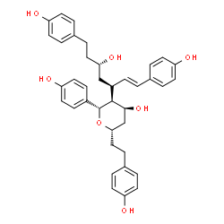 ChemSpider 2D Image | blepharocalyxin C | C38H42O7